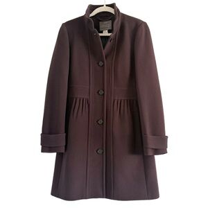 J. Crew Coletta Double Cloth Italian Wool Coat Size 10